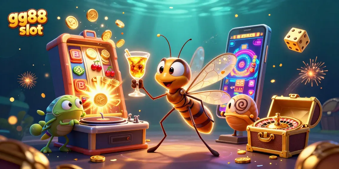 Experience the excitement of gg88 slot with vibrant characters and dynamic casino elements.