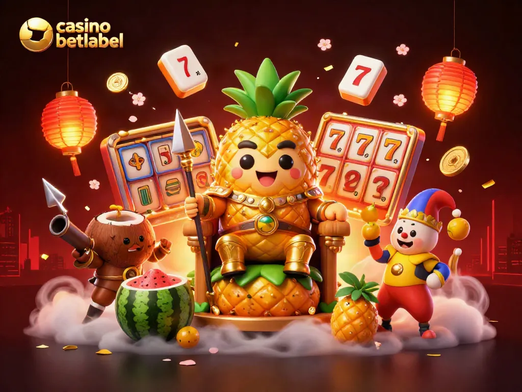 Experience the thrill of casino betlabel with vibrant characters and captivating game elements in a 3D casino scene.