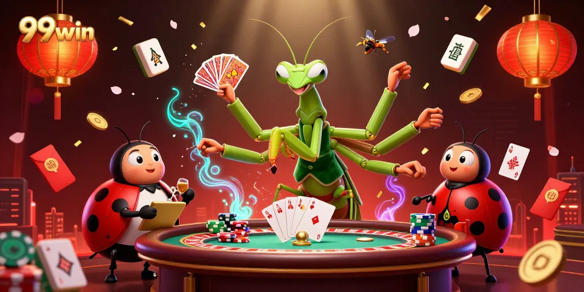 Experience dynamic live casino action with 99win, featuring engaging characters and vibrant gaming elements.