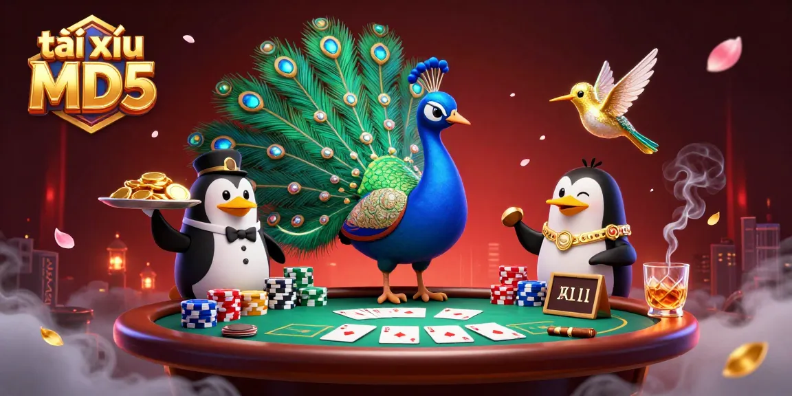 Engaging gameplay of tài xỉu MD5 showcased with vibrant casino elements, enhancing excitement.