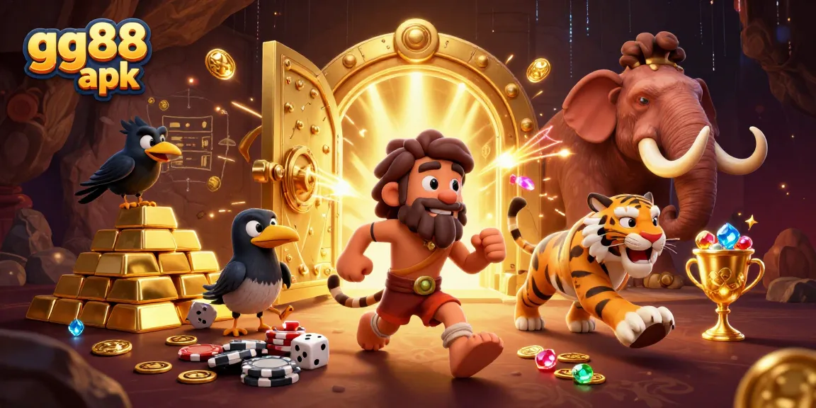 Experience thrilling gameplay with gg88 apk in this vibrant, dynamic casino scene.