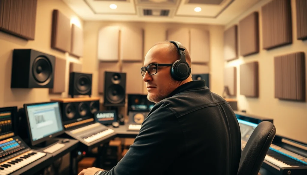 Enhance your music with professional online audio mastering in a modern studio setup.