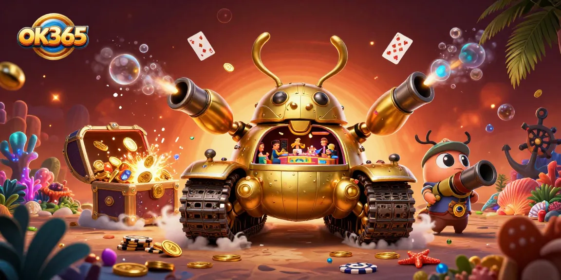 Experience thrilling gameplay at ok365 with a vibrant casino world featuring unique elements.